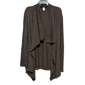 Laurel Escada Scandinavian Cozy‎ Cardigan Women Size 10 Quiet Luxury Minimalist